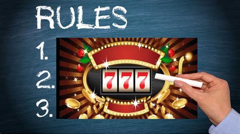 slot rules - regras dos jogos de slots